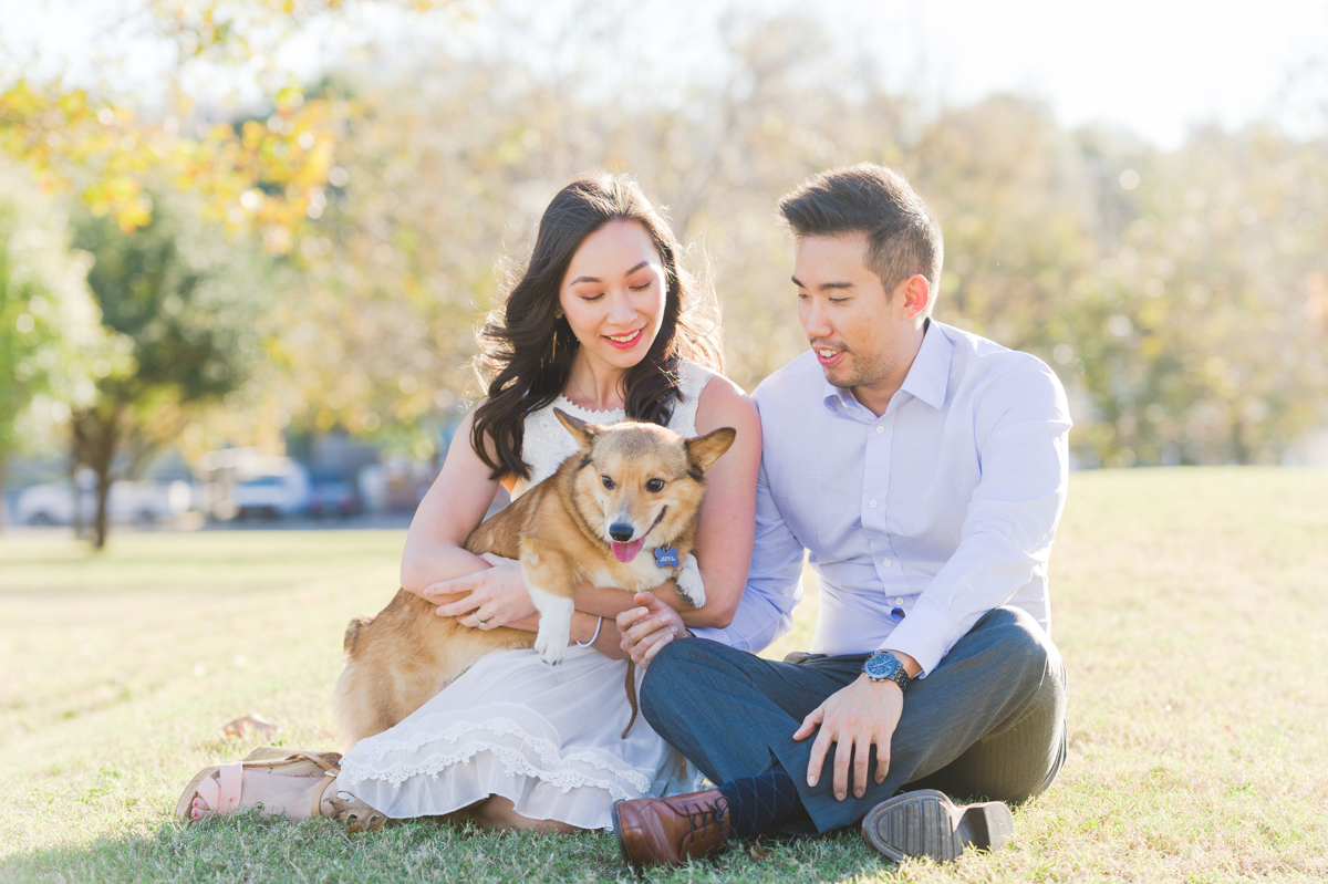 engagement-photos-with-dogs-austin