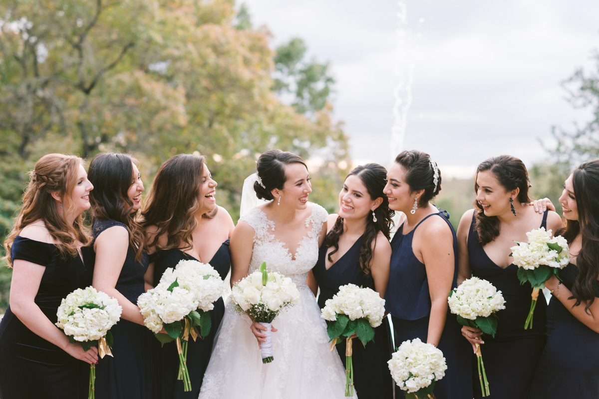 southwest-school-of-art-wedding-bridesmaids-laugh-together