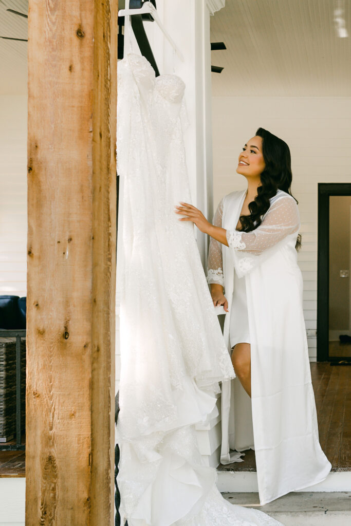 Bride-getting-ready-with-dress-austin-wedding-photographer