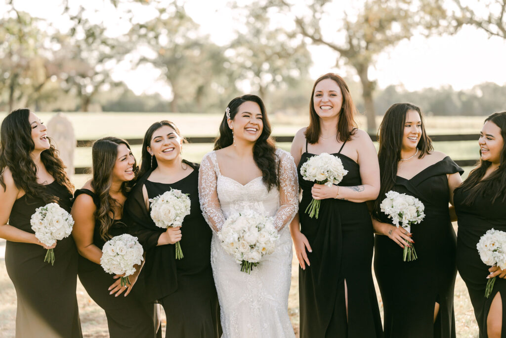 Bride-bridesmaids-candid-moment-austin-wedding-photographer