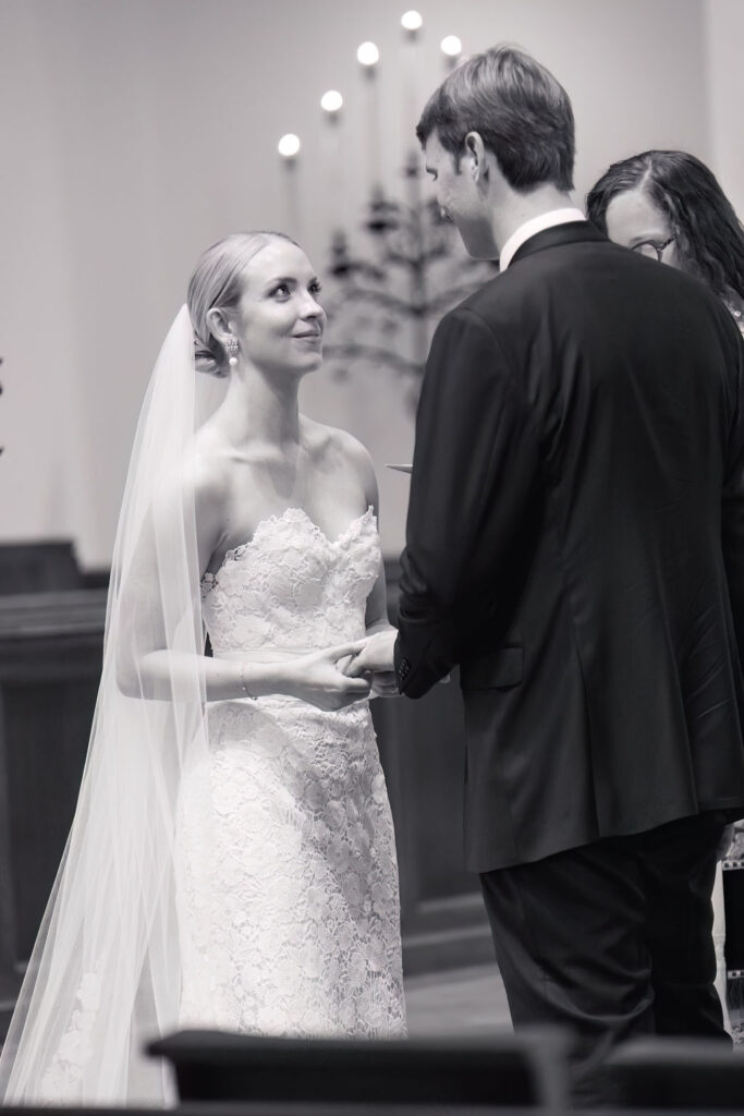 Bride-gazes-groom-austin-church