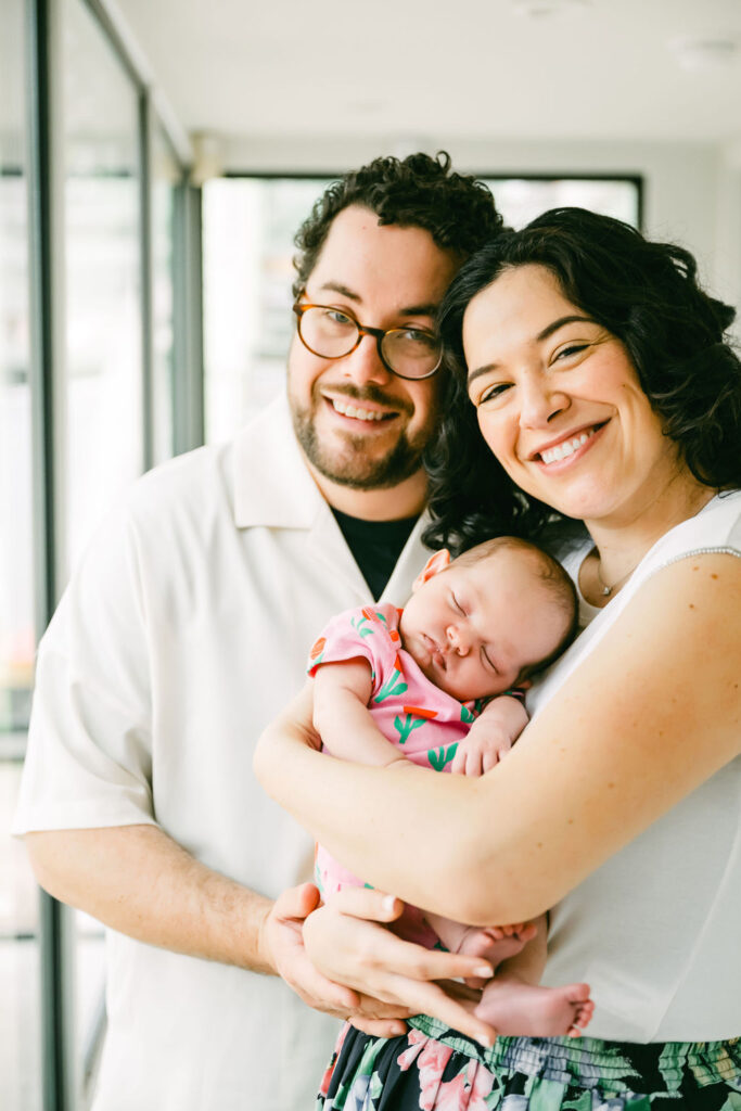 Calm and natural newborn session by an Austin lifestyle photographer