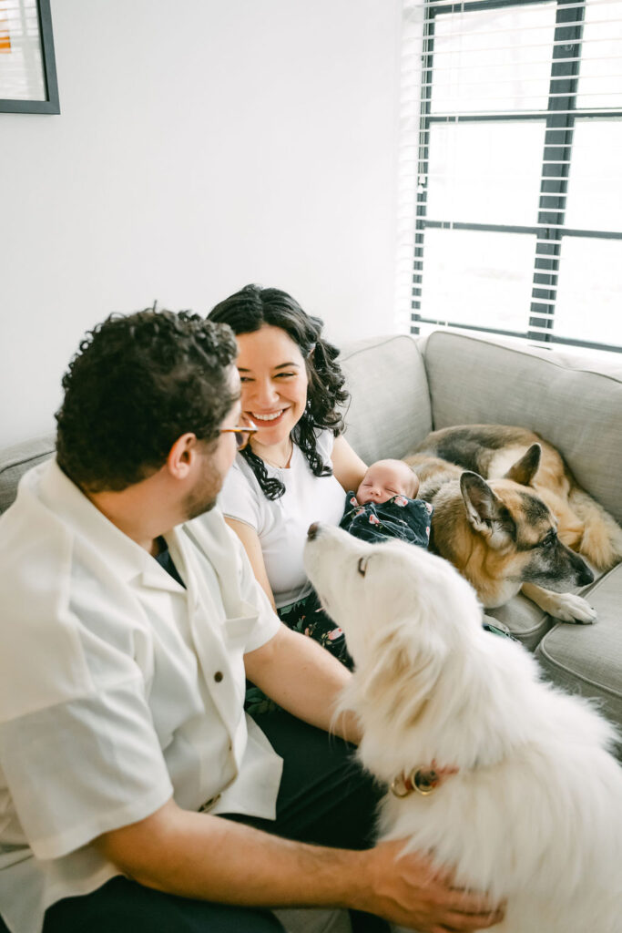 Playful Family Laughter Captured by an ATX Documentary Photographer