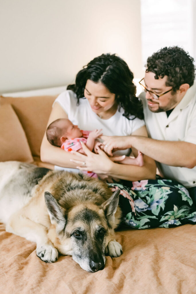 Natural newborn photos taken by an Austin lifestyle photographer
